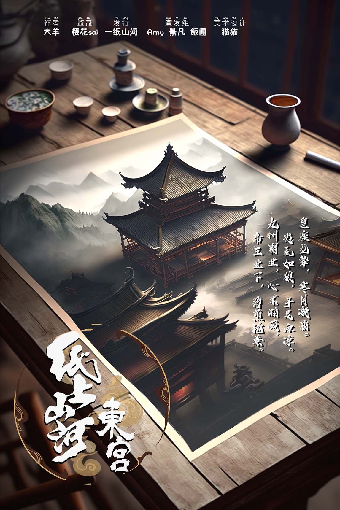 《纸上山河·东宫》剧本杀真相证据细节介绍+凶手动机手法答案