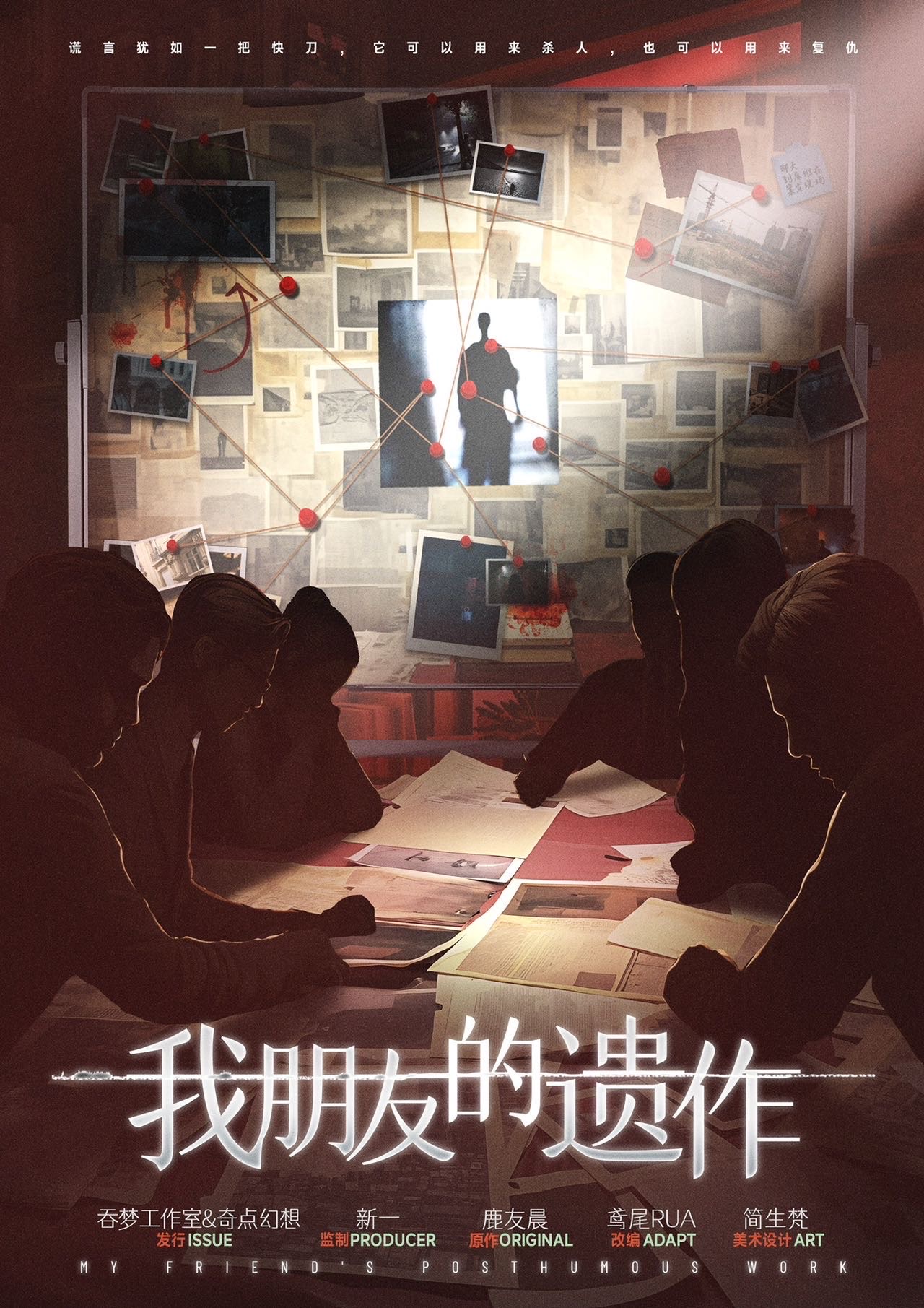 《我朋友的遗作》剧本杀复盘: 探寻凶手