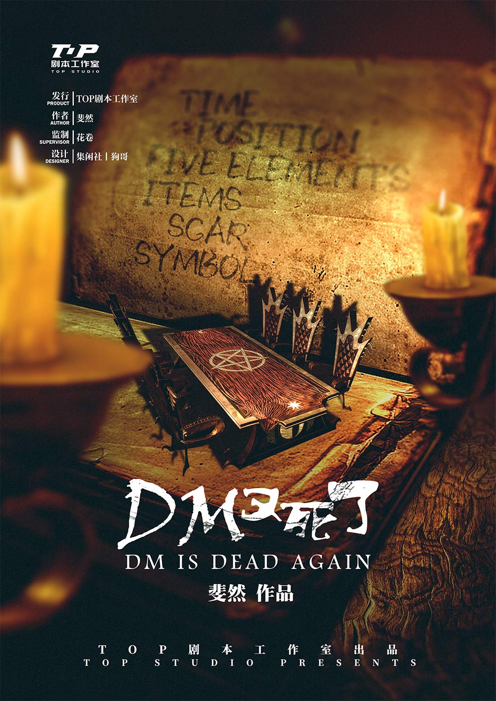 《DM又死了》剧本杀复盘：解锁凶手身份