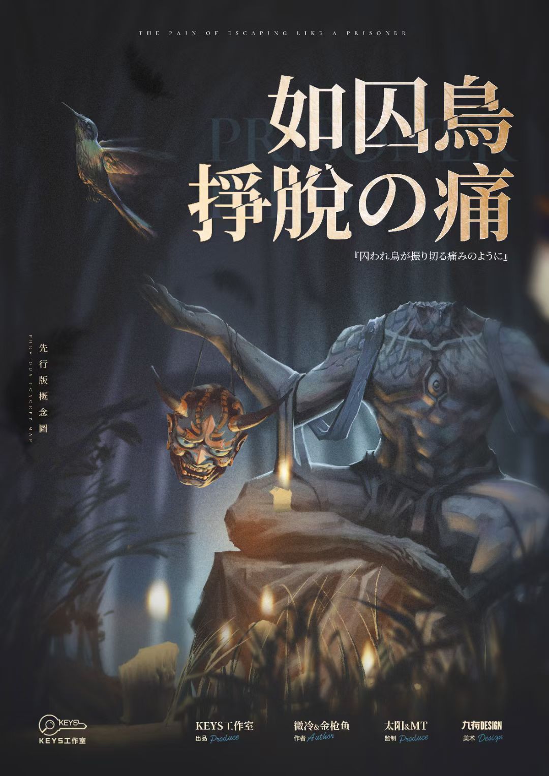 《如囚鸟挣脱之痛》剧本杀复盘：关键线